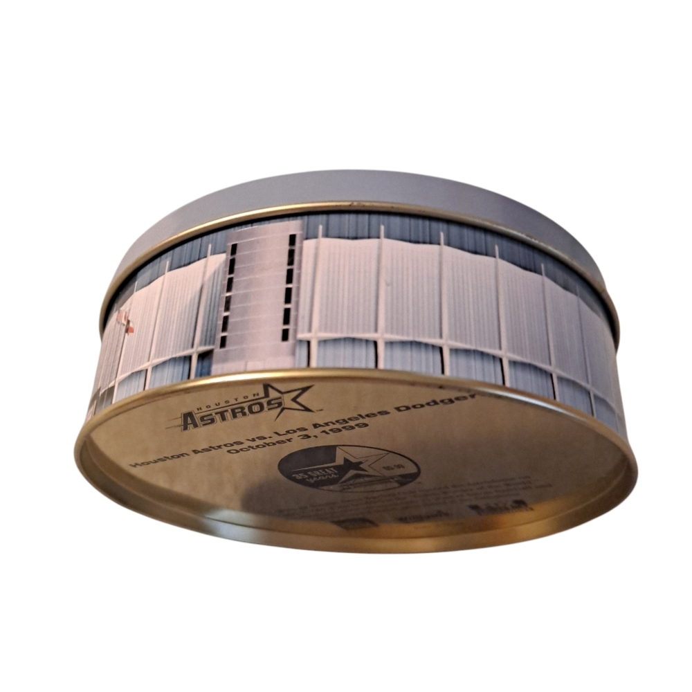 1999 Final Game Replica Astrodome Commemorative Tin Houston Astros 10/3/… - Picture 2 of 14